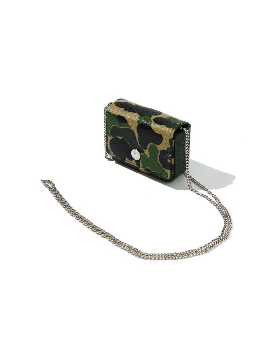 Сумка через плечо BAPE ABC Camo Micro Shoulder Bag Green