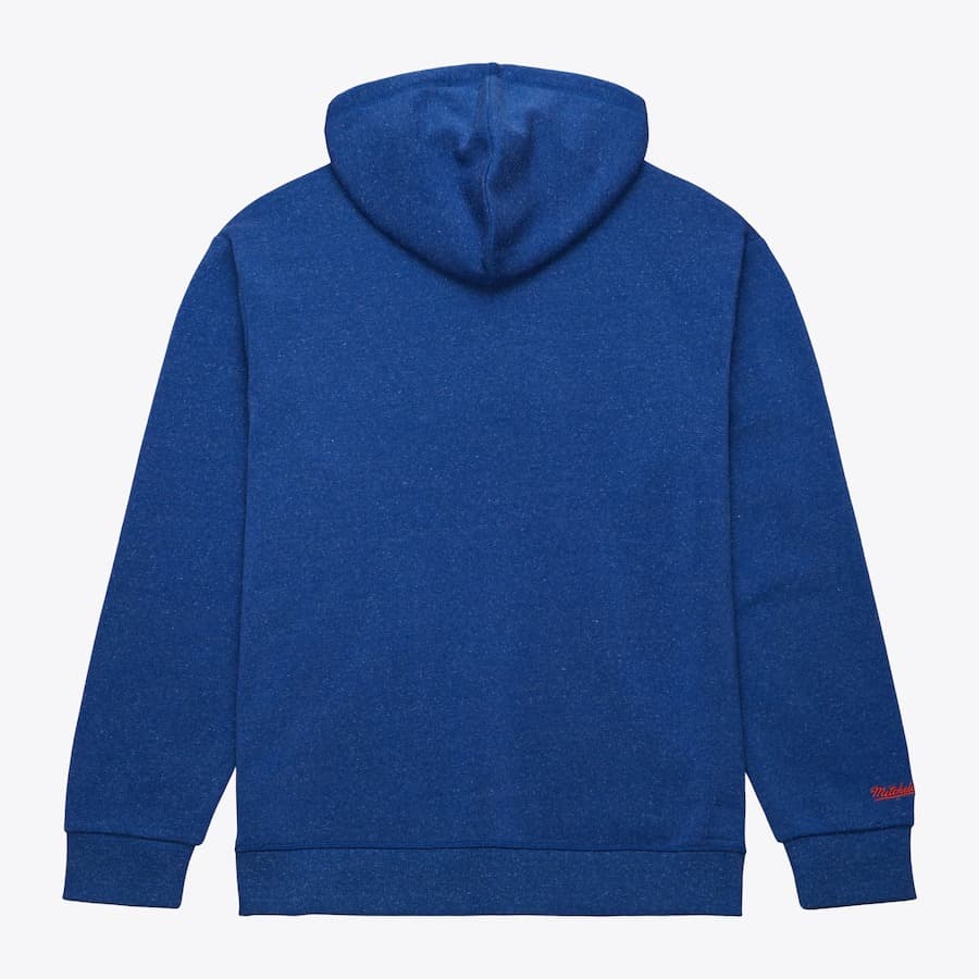 Худи Mitchell & Ness Royal Cleveland Cavaliers Snow Washed Fleece Pullover Hoodie