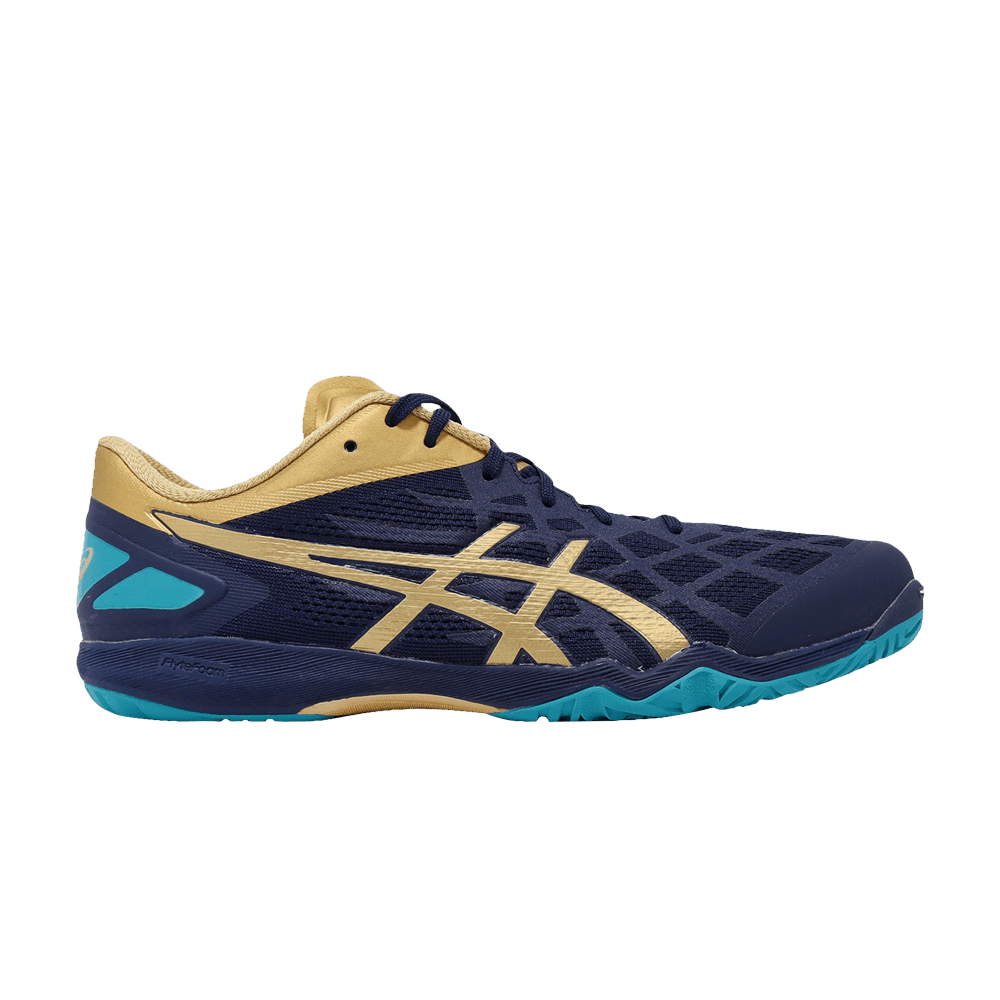 Кроссовки Asics Attack Dominate FF 2 'Peacoat Pure Gold'