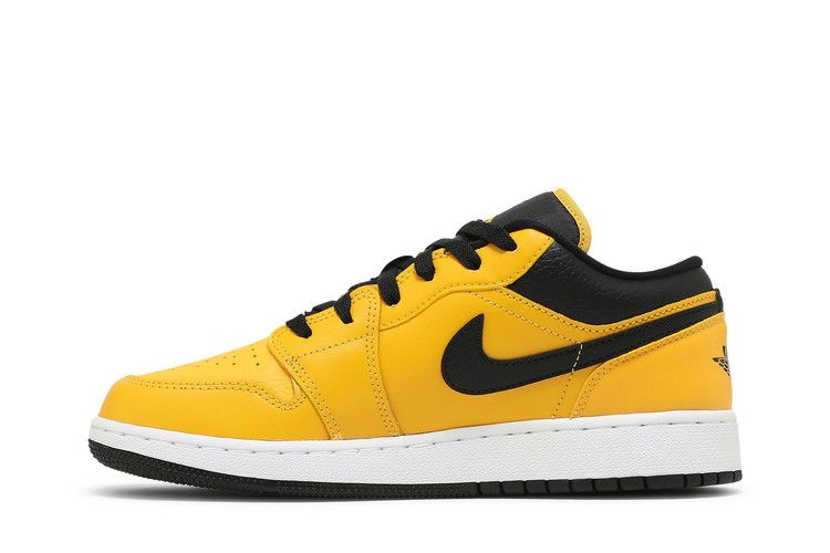 Кроссовки Air Jordan 1 Low GS 'University Gold Black'