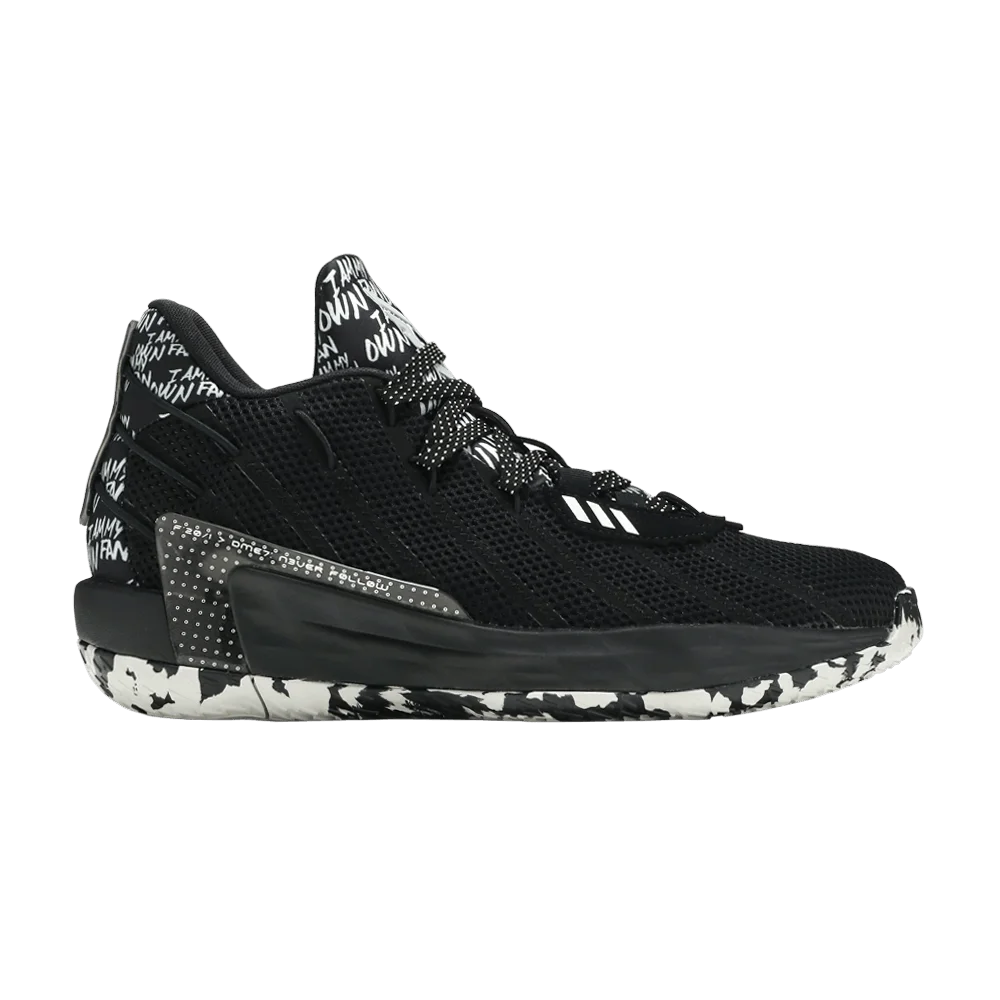 Кроссовки Adidas Dame 7 'I Am My Own Fan - Core Black'