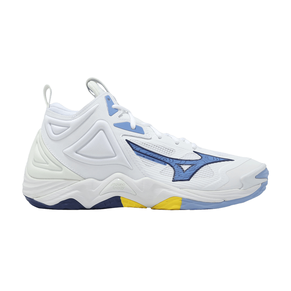 Кроссовки Mizuno Wave Momentum 3 Mid 'White Bellwether Blue'
