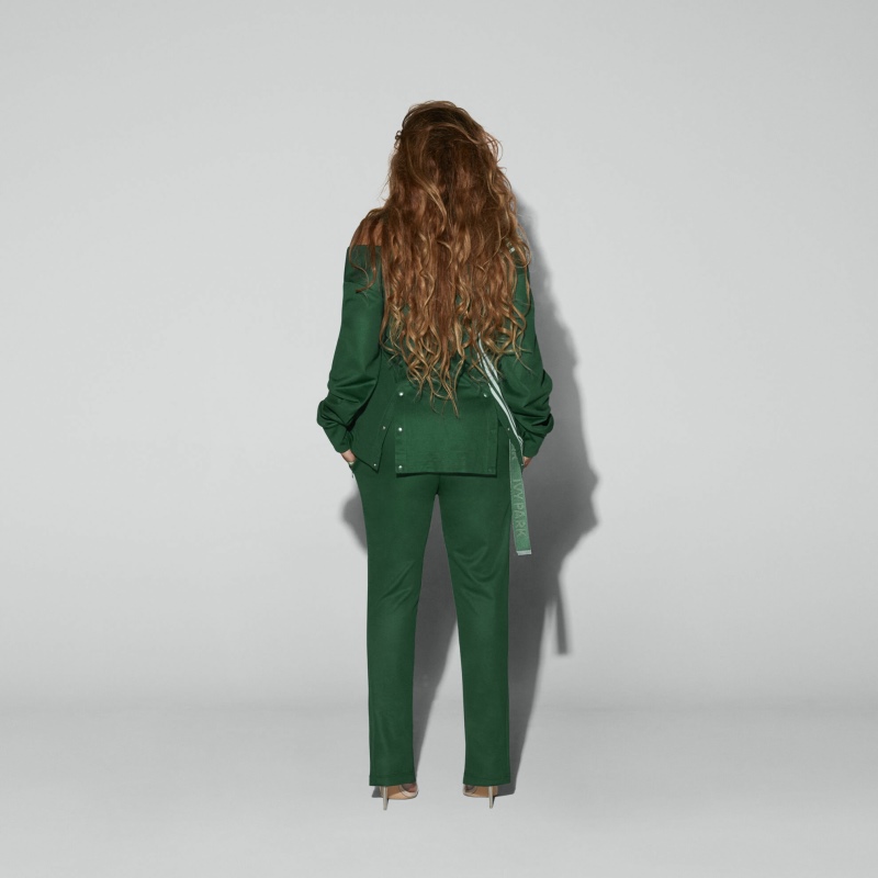 Куртка adidas Ivy Park 3-Stripes Track Jacket (Gender Neutral) Dark Green