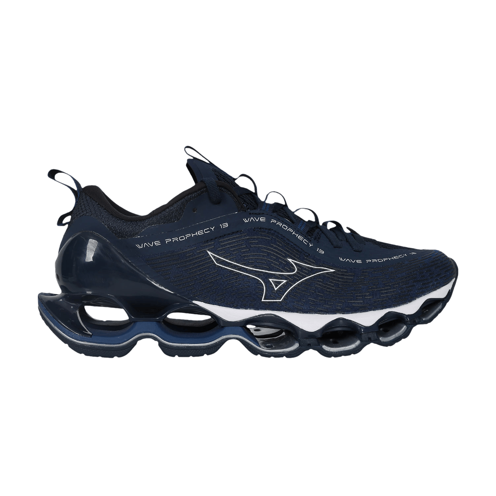 Кроссовки Mizuno Wave Prophecy 13 'Navy Peony White'