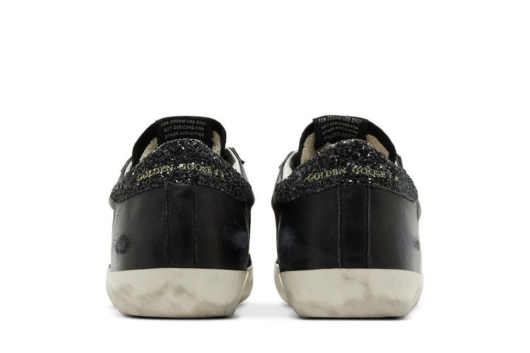 Кроссовки Golden Goose Wmns Superstar 'Black Glitter Heel'