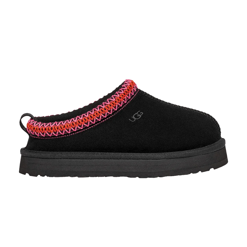 Krossovki-UGG-Tazz-Slipper-Kids-Black-Pink