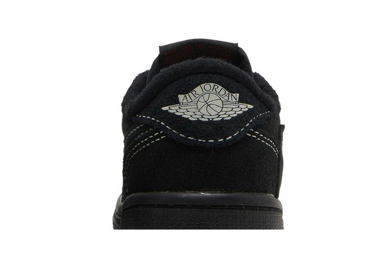 Кроссовки Travis Scott x Air Jordan 1 Retro Low OG SP TD 'Black Phantom'