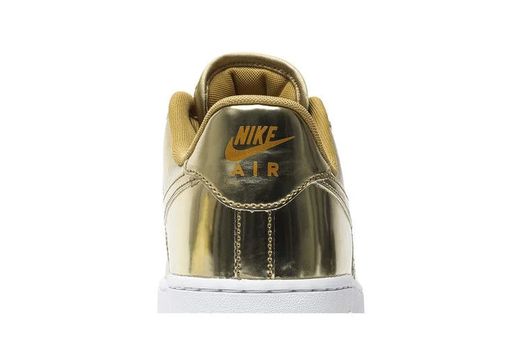 Кроссовки Nike Wmns Air Force 1 SP 'Liquid Metal - Gold'