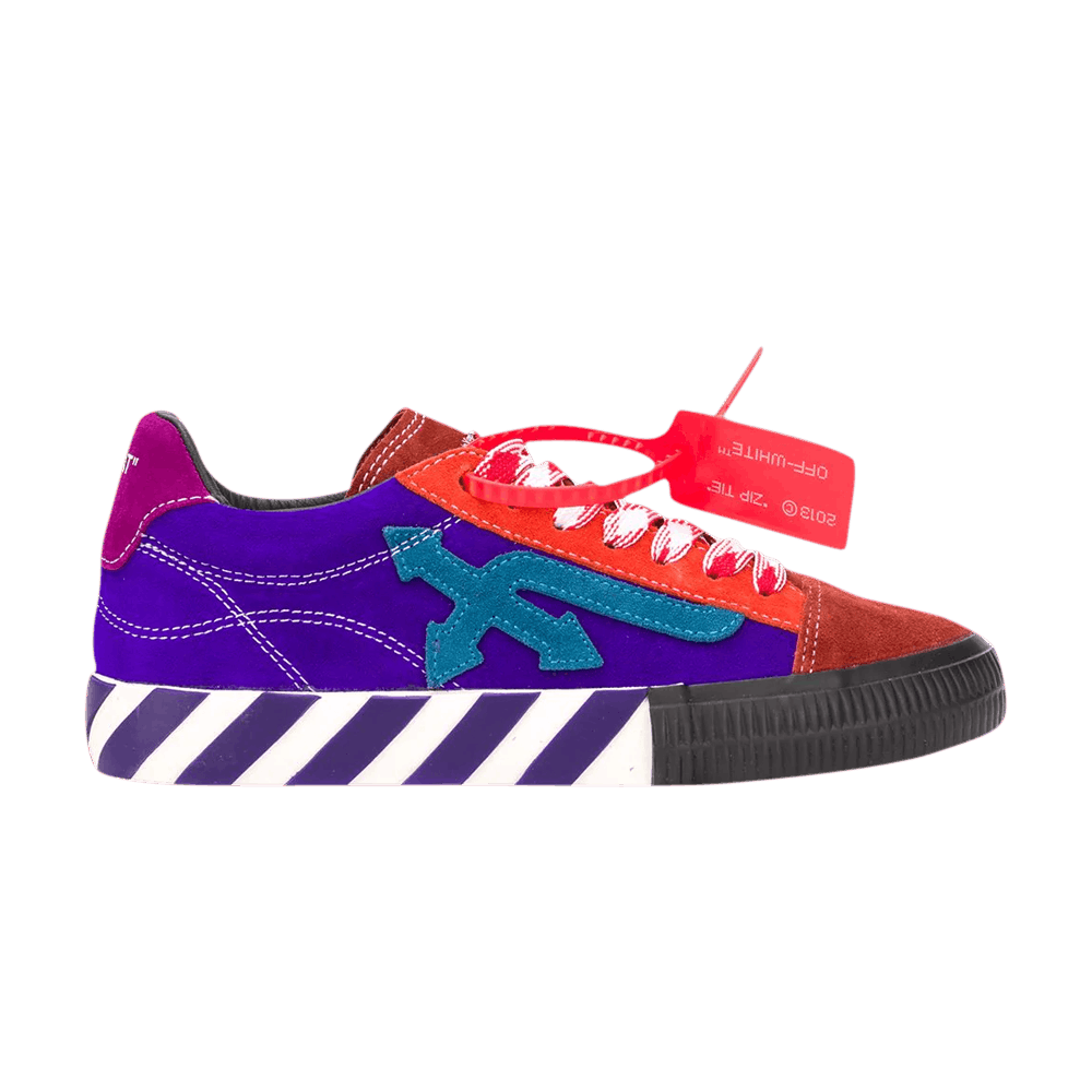 Кроссовки Off-White Wmns Arrow Vulcanized Low 'Multi-Color Blue'