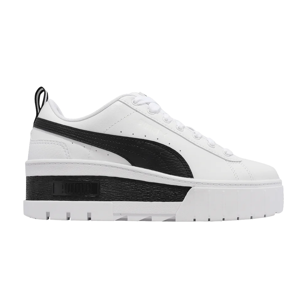 Krossovki-Puma-Wmns-Mayze-Wedge-White-Black