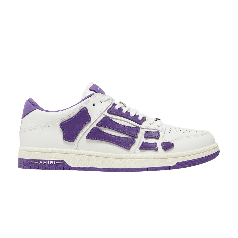 Кроссовки Amiri Skel Top Low 'White Purple'