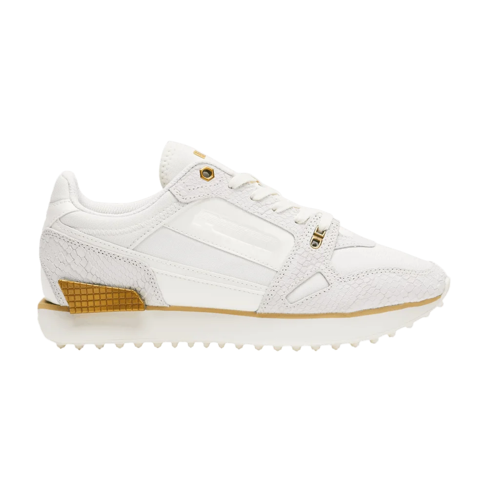 Krossovki-Puma-Wmns-Mile-Rider-Metallic-White-Snakeskin