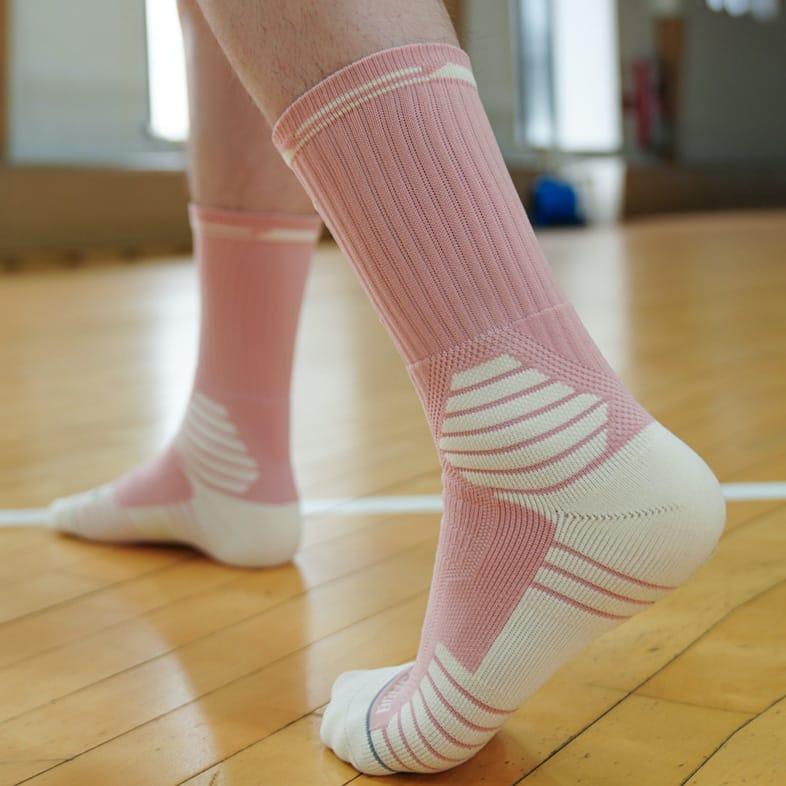 Спортивные носки Ehot Domes Pink-Beige Socks