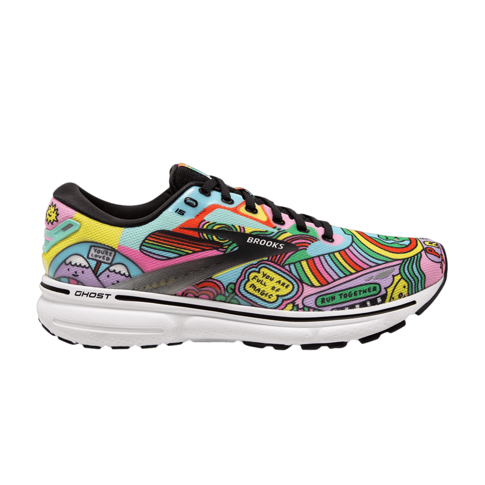 Кроссовки Wednesday Holmes x Brooks Wmns Ghost 15 'Pride'