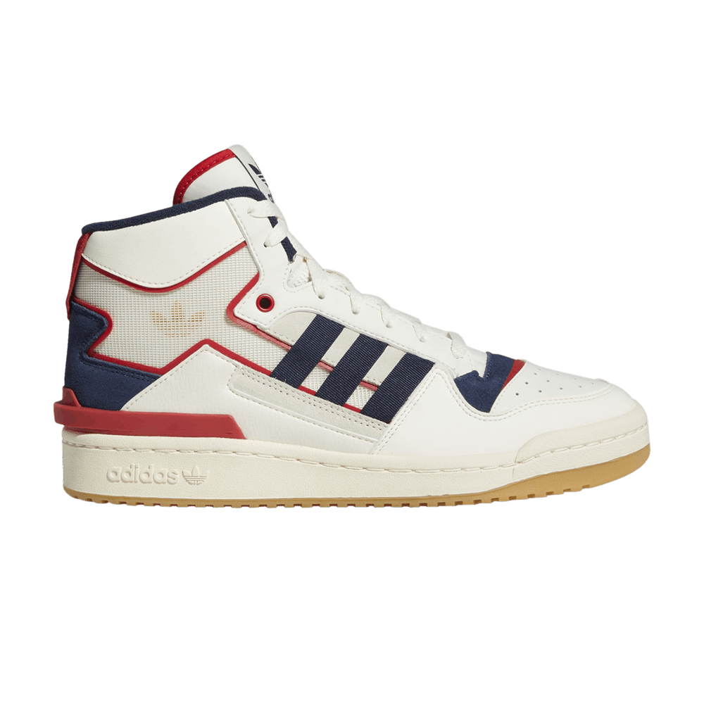 Кроссовки adidas Forum Exhibit Mid 'Inside Out - White Navy Scarlet'