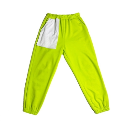 Спортивные брюки 2020 Hip-hop Style Sweatpants Monochromatic Volt