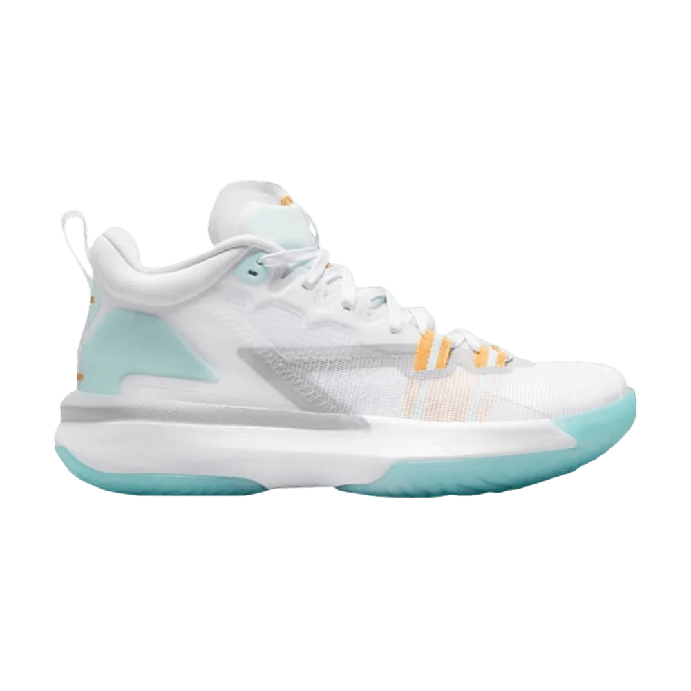Krossovki-Air-Jordan-Zion-1-GS-White-Dynamic-Turquoise