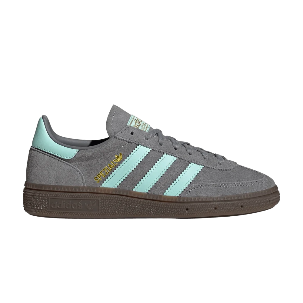 Кроссовки Adidas Handball Spezial J 'Grey Clear Mint Gum'