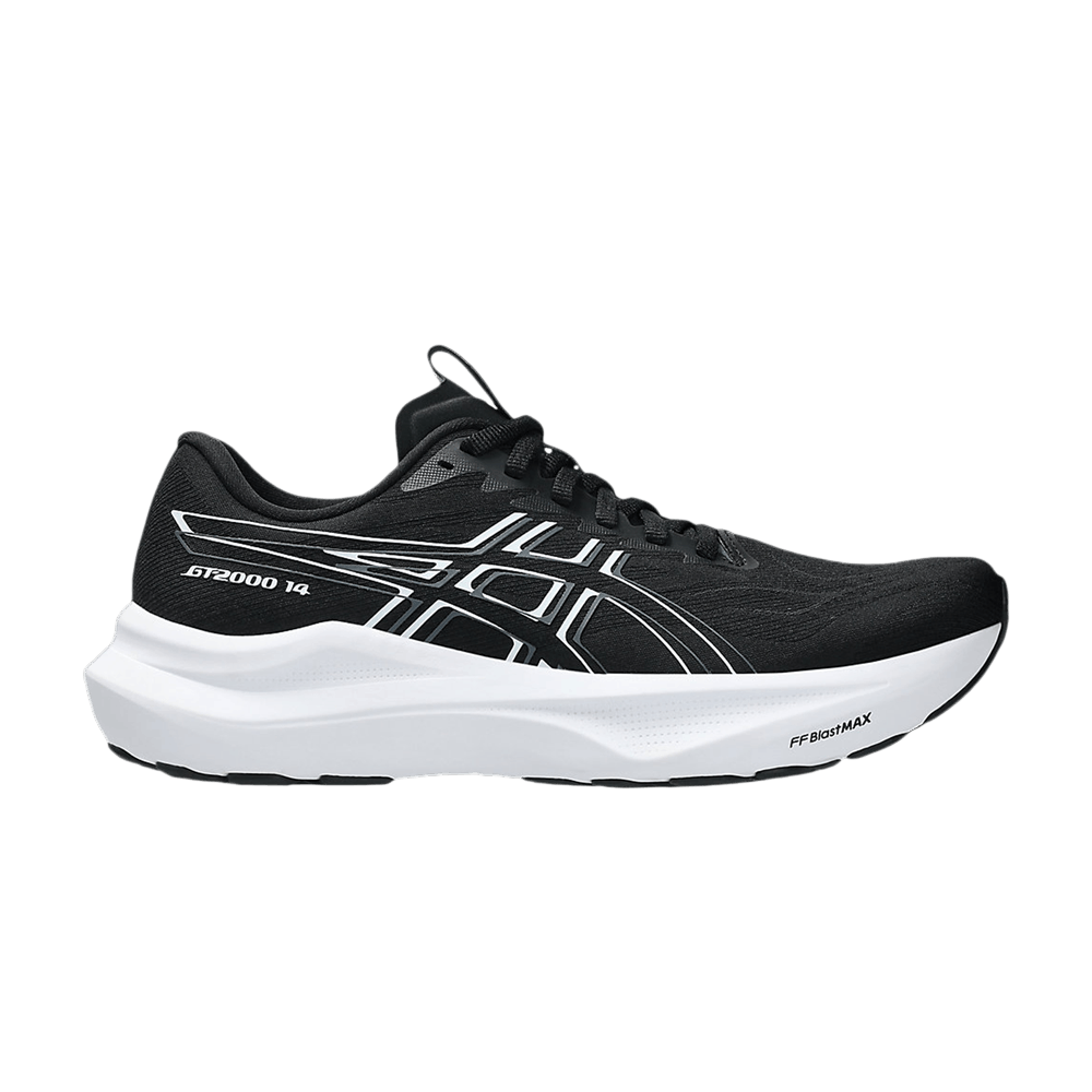 Кроссовки ASICS Wmns GT 2000 14 Wide 'Black White'