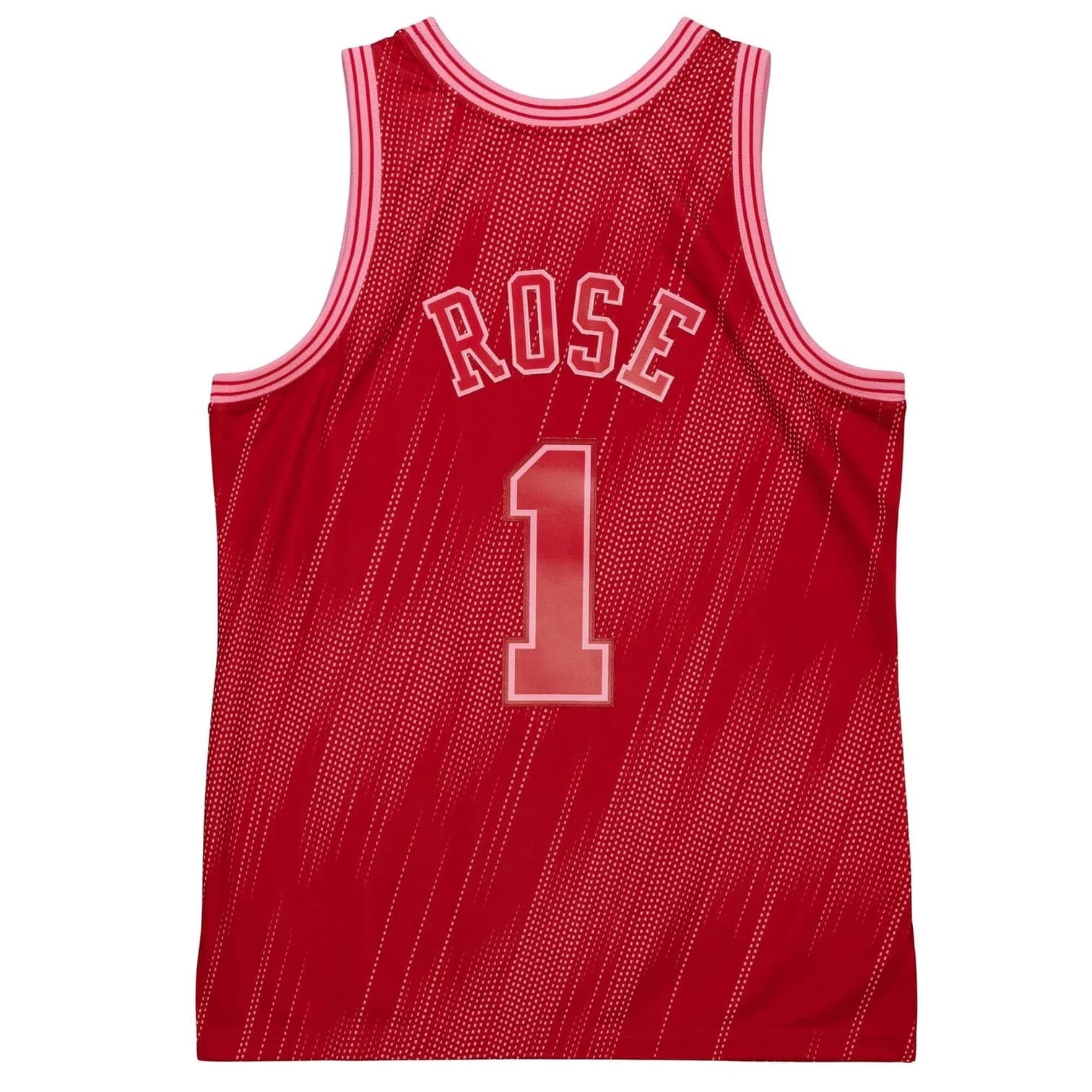 Баскетбольная джерси 2008-09 Chicago Bulls Derrick Rose #1 NBA Swingman Monochrome Jersey