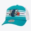 Mitchell-Ness-Teal-Charlotte-Hornets-Hardwood-Classics-Sideline-Trucker-Snapback-Hat-100x100