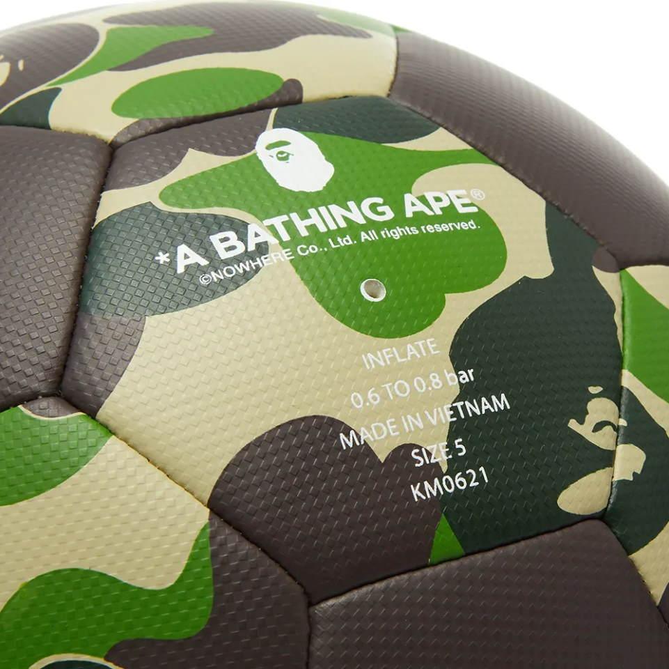 Футбольный мяч BAPE ABC Camo Soccer Ball Green