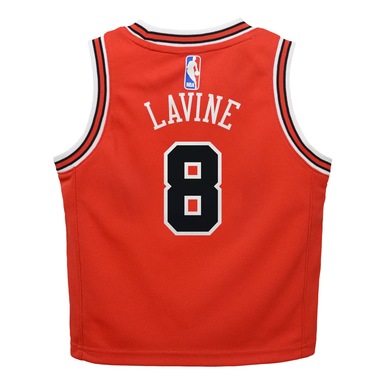 Баскетбольная джерси 2022-23 Chicago Bulls Zach Lavine #8 Boys Icon Edition Red Jersey