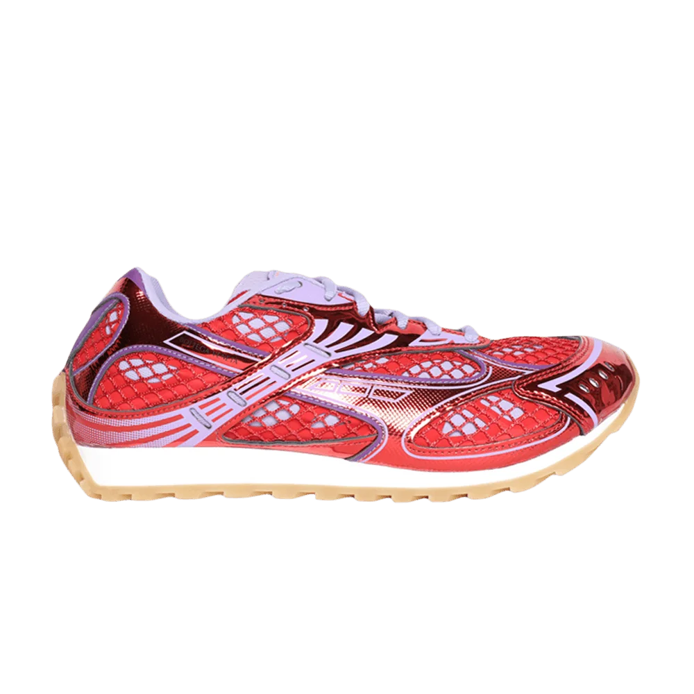 Кроссовки Bottega Veneta Wmns Orbit Sneaker 'Metallic Red Wisteria'