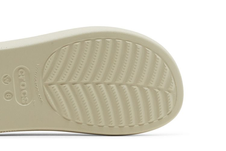 Кроссовки Crocs Wmns Classic Platform Slide 'Bone'