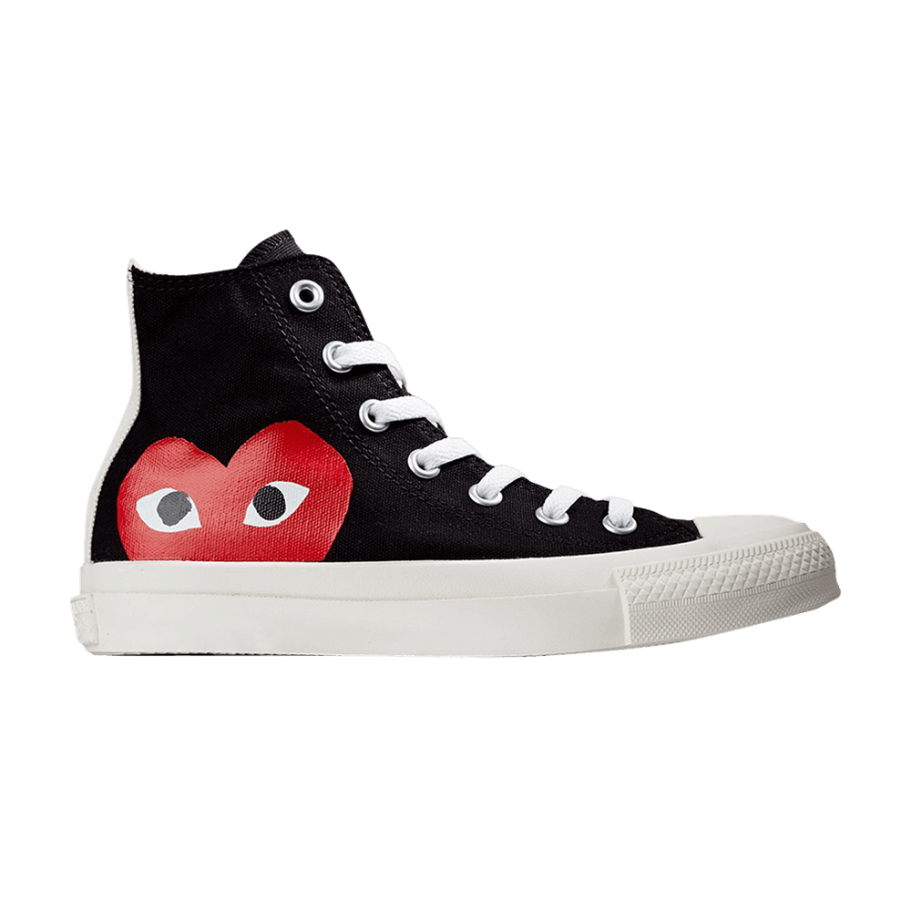 Кроссовки Comme des Garçons Play x Converse Chuck Taylor All Star High 'Black'
