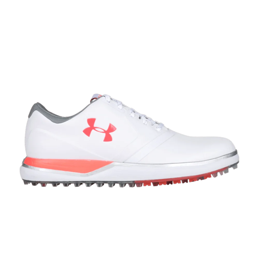 Кроссовки Under Armour Wmns Performance Spikeless 'White Orange'