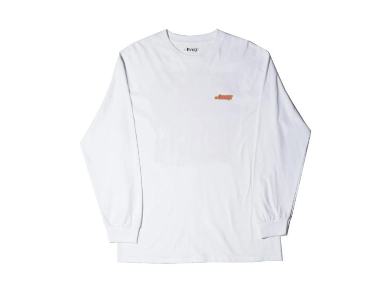 Футболка Awake Wave Logo L/S Tee White
