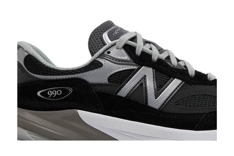 Кроссовки New Balance 990v6 Made in USA 'Black Silver'