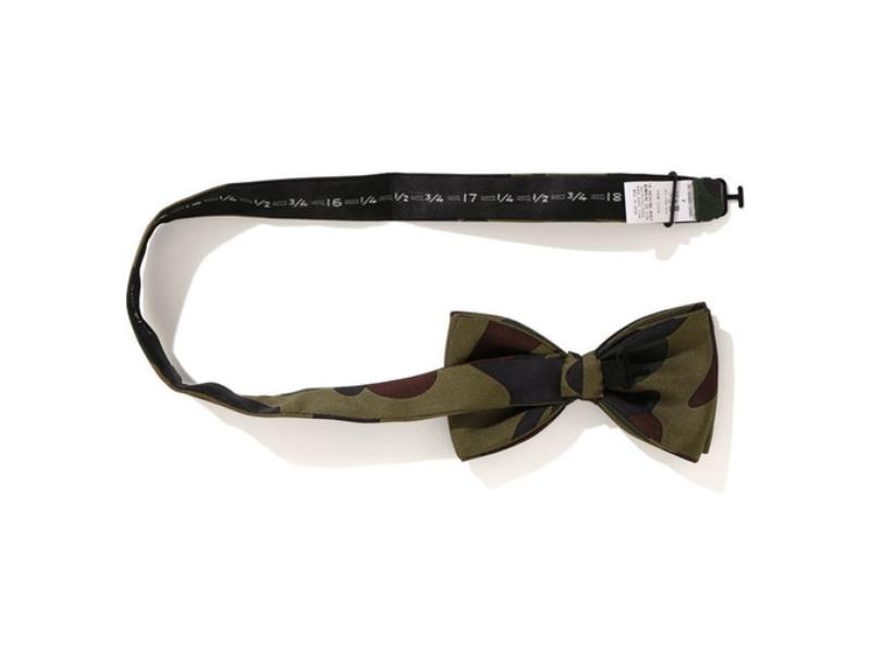 Галстук-бабочка BAPE 1st Camo Bow Tie (FW20) Green