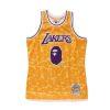 Bape-x-Mitchell-Ness-Lakers-ABC-Basketball-Swingman-Jersey-Yellow-100x100