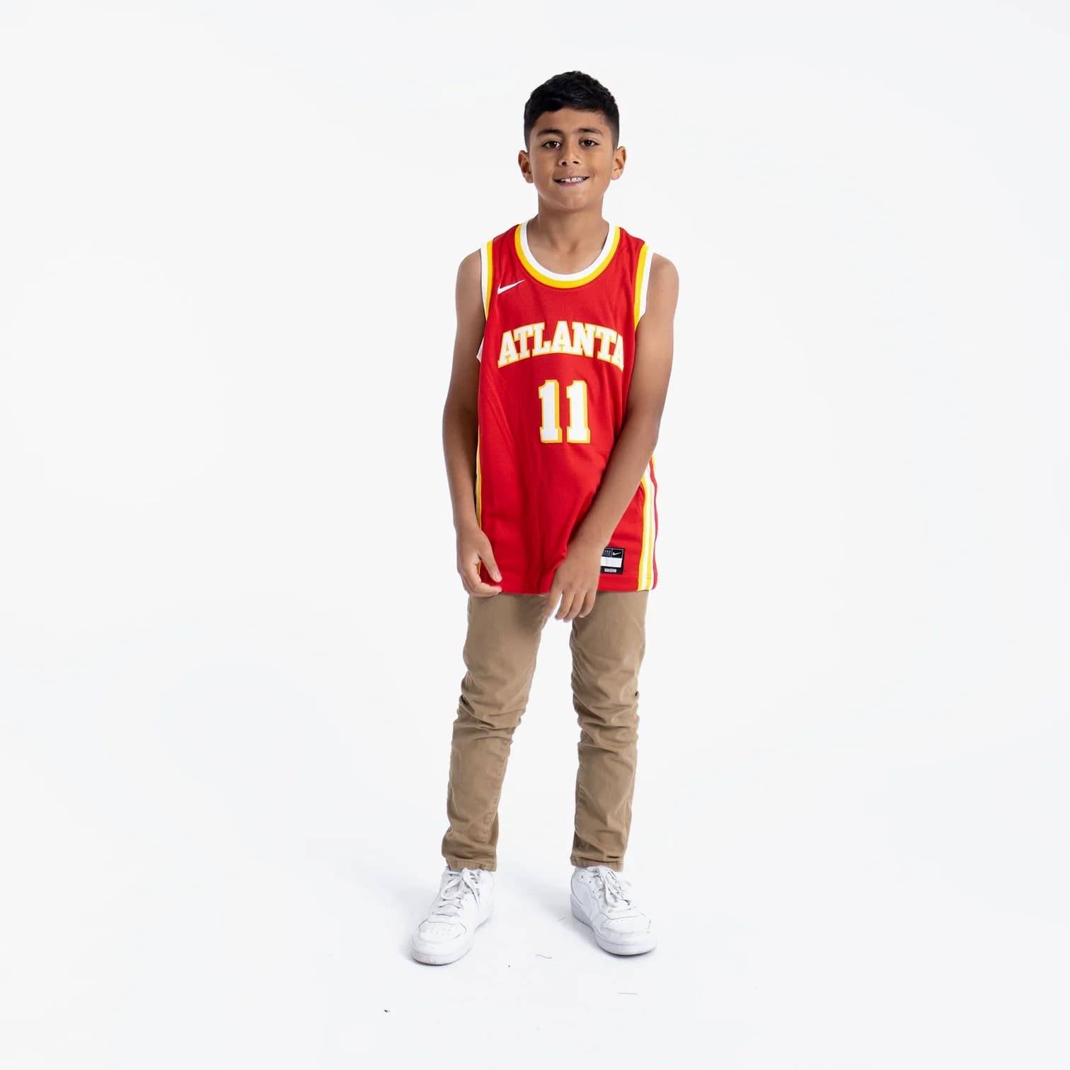 2022-23-Atlanta-Hawks-Trae-Young-11-Youth-Swingman-Icon-Edition-Red-Jersey-3