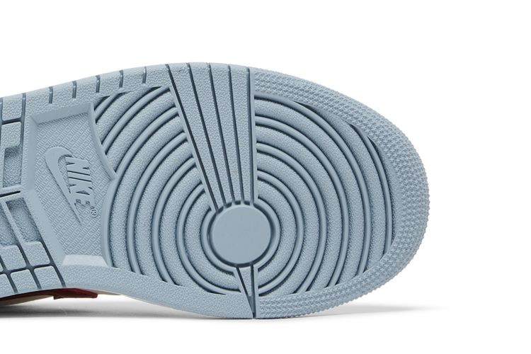 Кроссовки Wmns Air Jordan 1 Low 'Blue Whisper Dune Red'