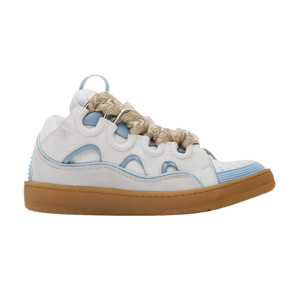 Кроссовки Lanvin Wmns Curb Sneakers 'White Sky Blue' SSENSE Exclusive