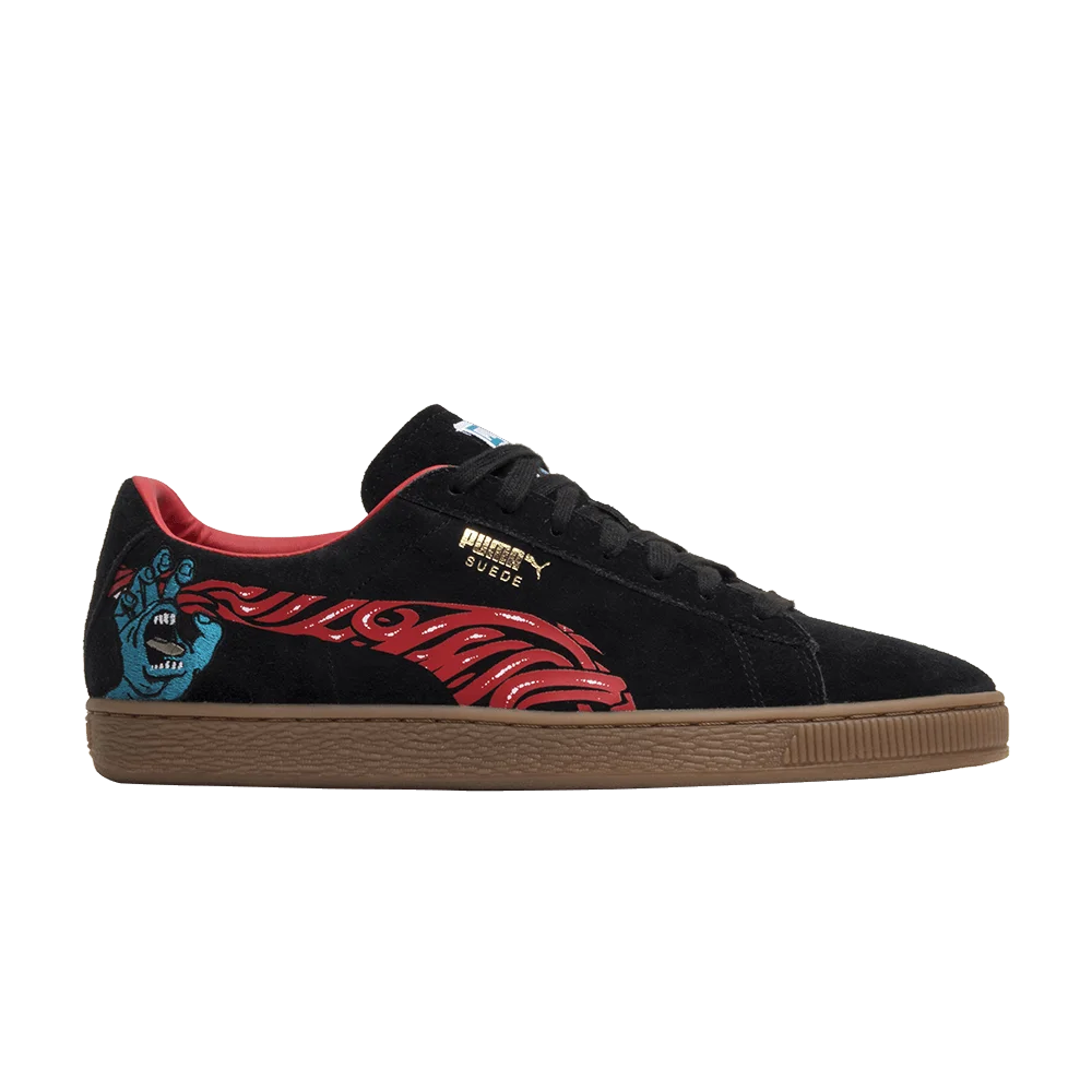Кроссовки Santa Cruz x Puma Classic Suede 50 'Screaming Hand'