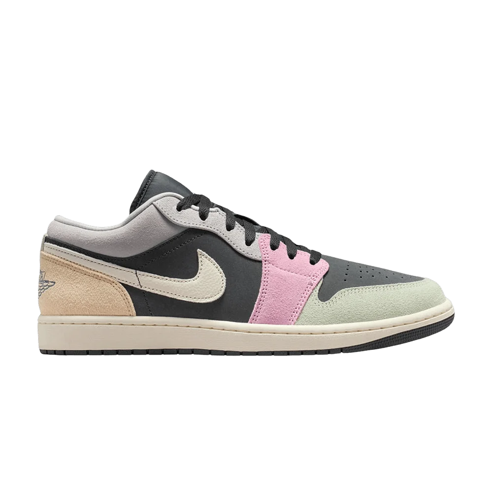 Кроссовки Air Jordan 1 Low SE 'Black Pastels'