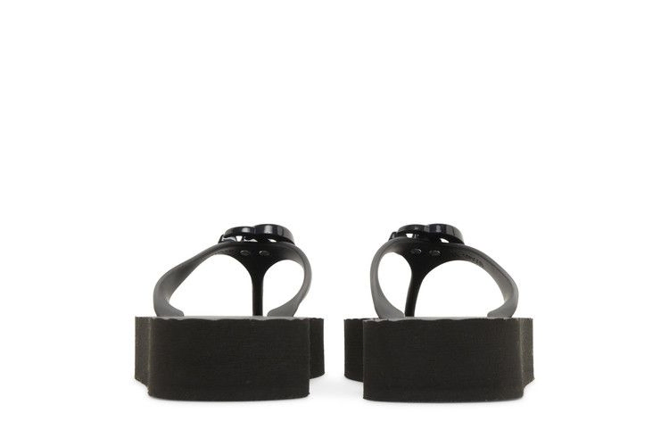 Сандалии Gucci Wmns Chevron Thong Sandal 'Black'