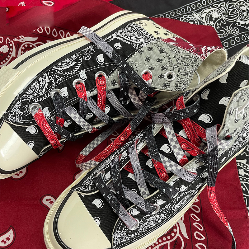 Шнурки Gorilla Guard Paisely Converse Patchwork Laces