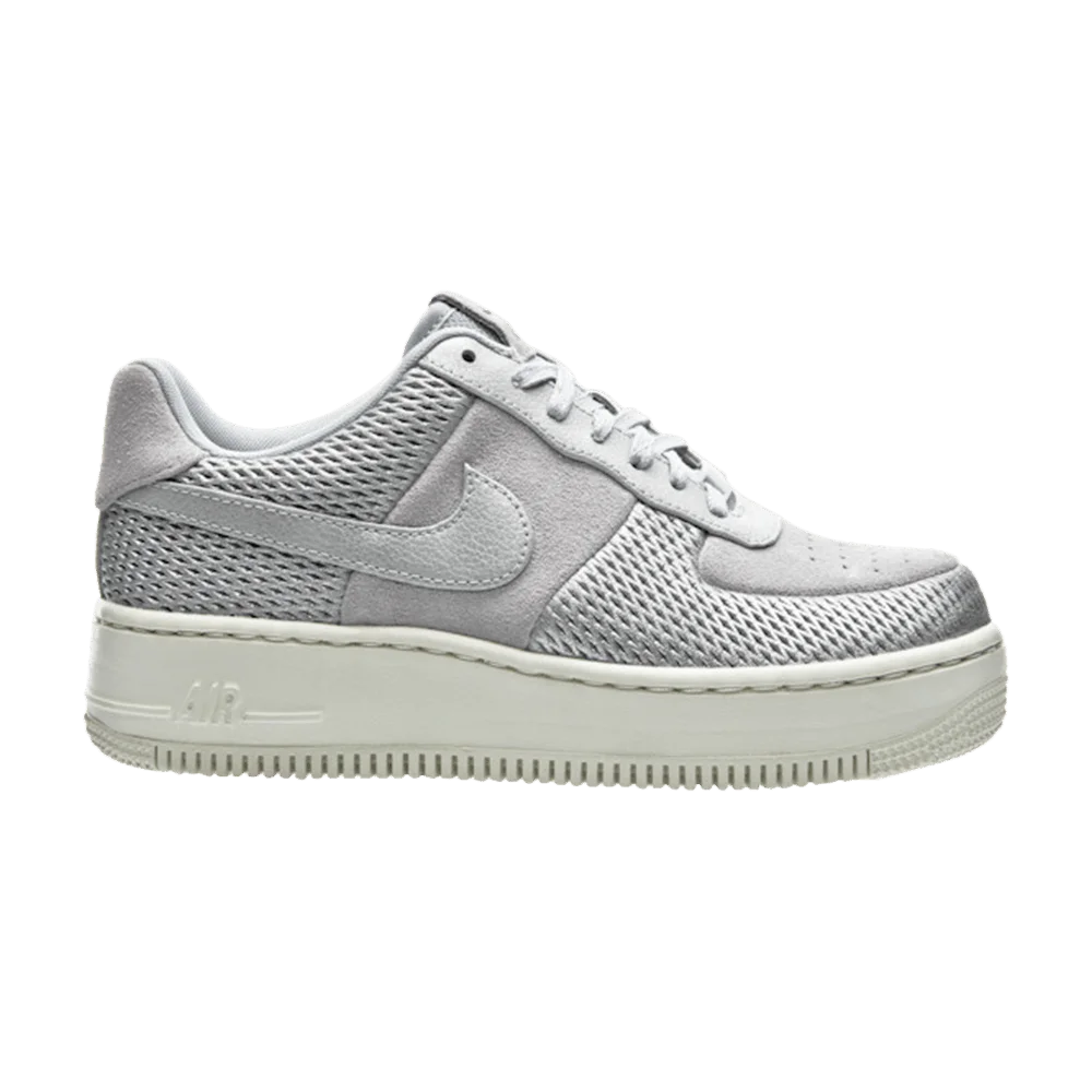 Krossovki-Nike-Wmns-Air-Force-1-Upstep-Premium-Metallic-Platinum