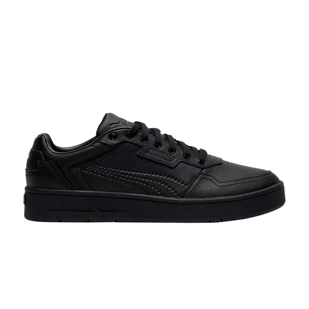 Krossovki-Puma-Court-Classic-Lux-Black-White