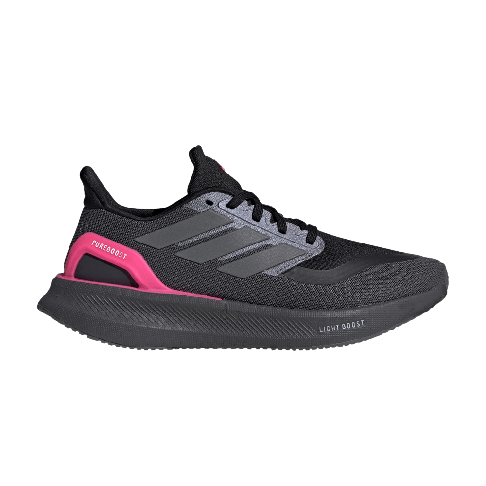 Кроссовки Adidas Wmns PureBoost 5 'Iron Metallic Lucid Pink'