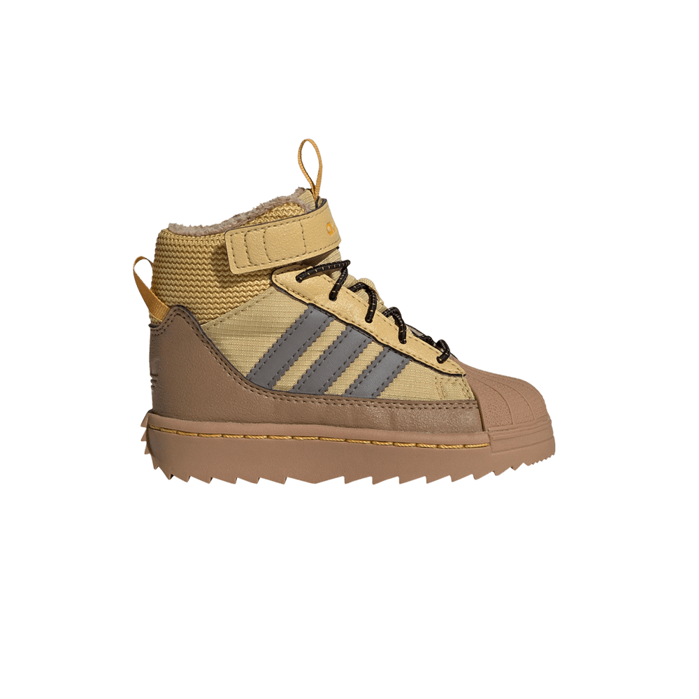 Кроссовки Adidas Superstar Winter Trek Boot I 'Oat Charcoal'