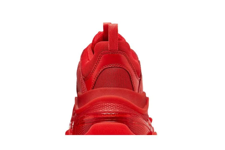 Кроссовки Balenciaga Triple S Sneaker 'Clear Sole - Red' 2019