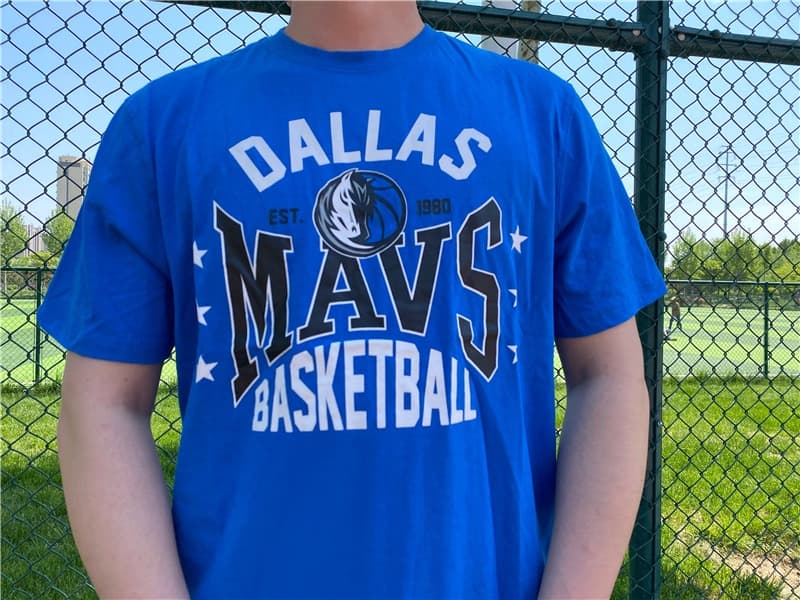 Футболка Main Squeeze NBA Dallas Mavericks Blue T-Shirt