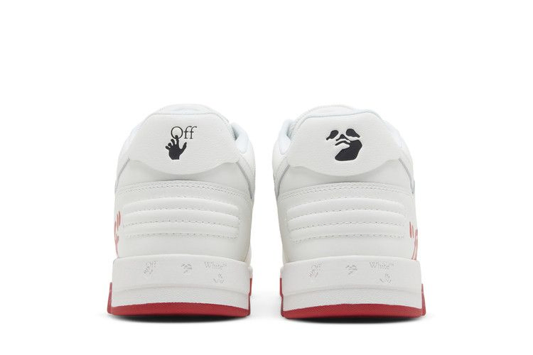 Кроссовки Off-White Out of Office Low 'For Walking - White Red' 2023
