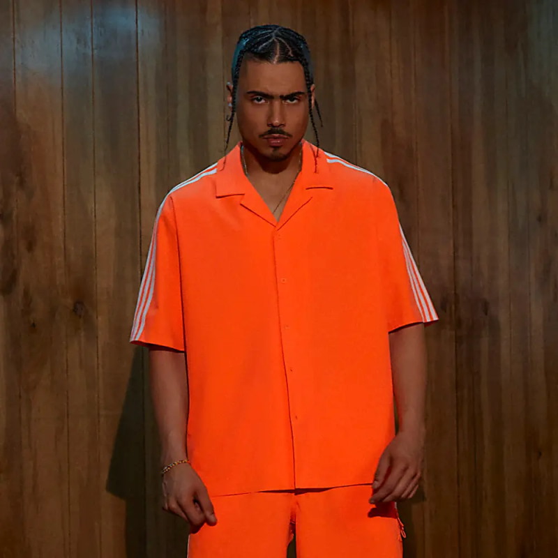 Рубашка adidas Ivy Park Swim Cover-Up Shirt (Mens) Solar Orange